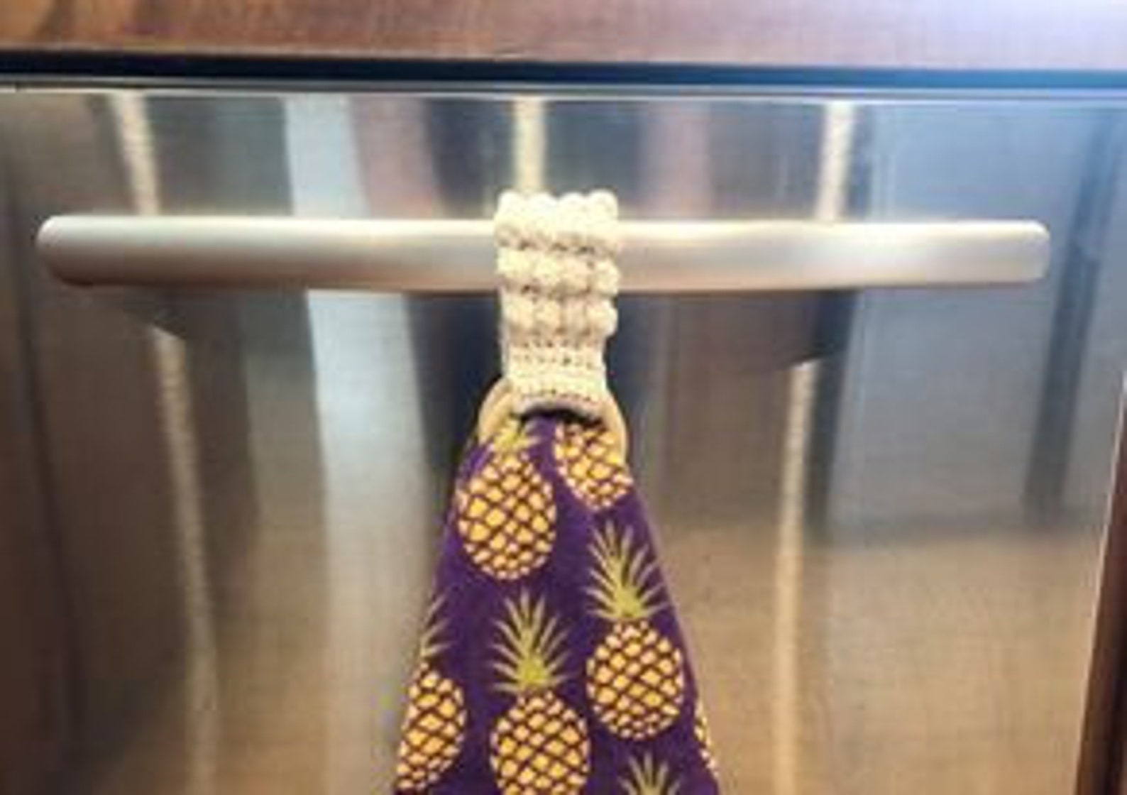 Towel Ring Crochet Pattern Crochet Towel Ring Pattern Crochet Towel