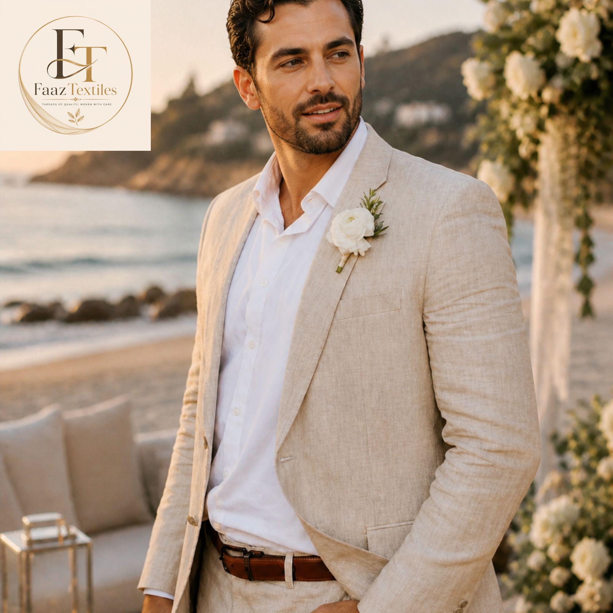 Beach Wedding Attire Men - Etsy Beach Wedding Attire Men - Etsy