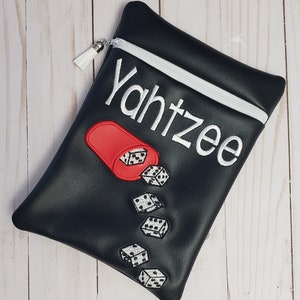 Yahtzee Game Bag
