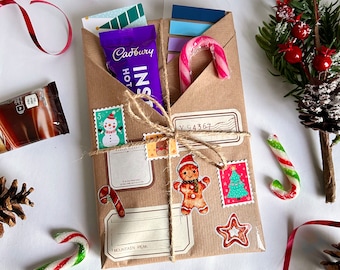 Christmas Genre Blind Date With A Book | Mystery Surprise Book | Candy Cane Gifts For Her For Him | Secret Santa | Book Lover Romance Crime