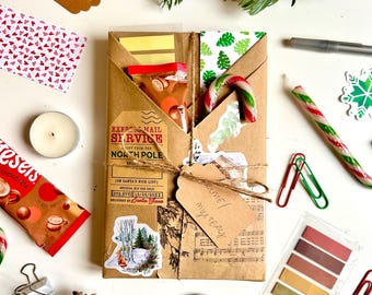 Blind Date With A Book Christmas | Mystery Surprise | Bookish Tea Hot Chocolate Candy Cane Gift | Thriller, Fantasy, Crime, Classic Novel