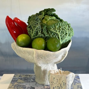 Wabi sabi Handmade ikebana vase bowl house warming gift home decor