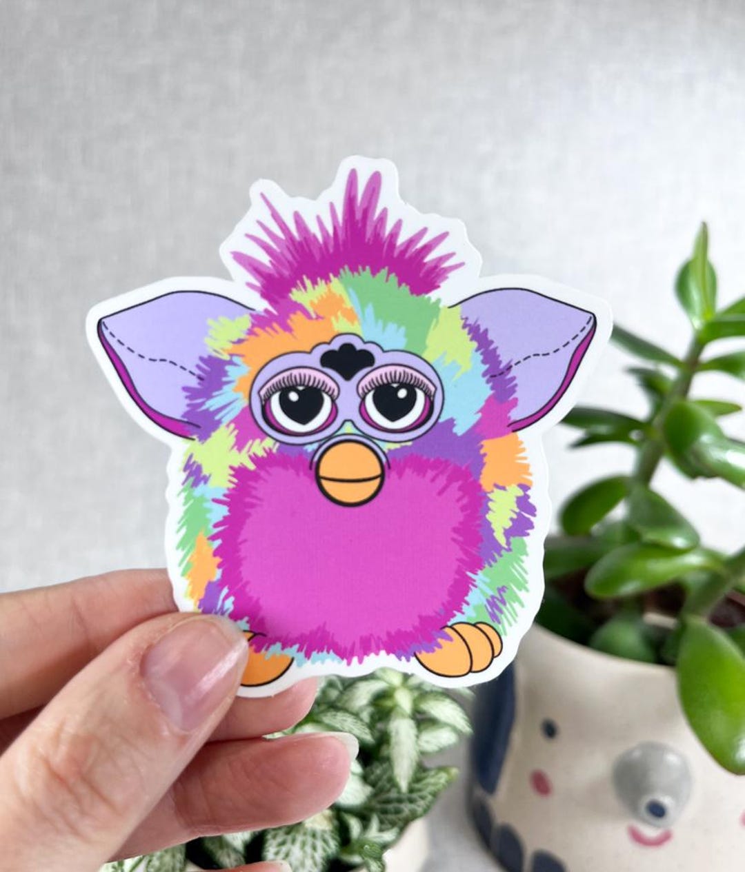Furby Sticker, Matte Vinyl 80s 90s Nostalgia - Etsy UK