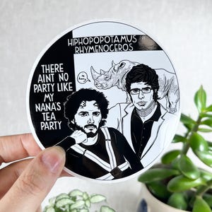 Adesivo Hippopopotamus FOTC - Flight of the Conchords - Funny Music TV