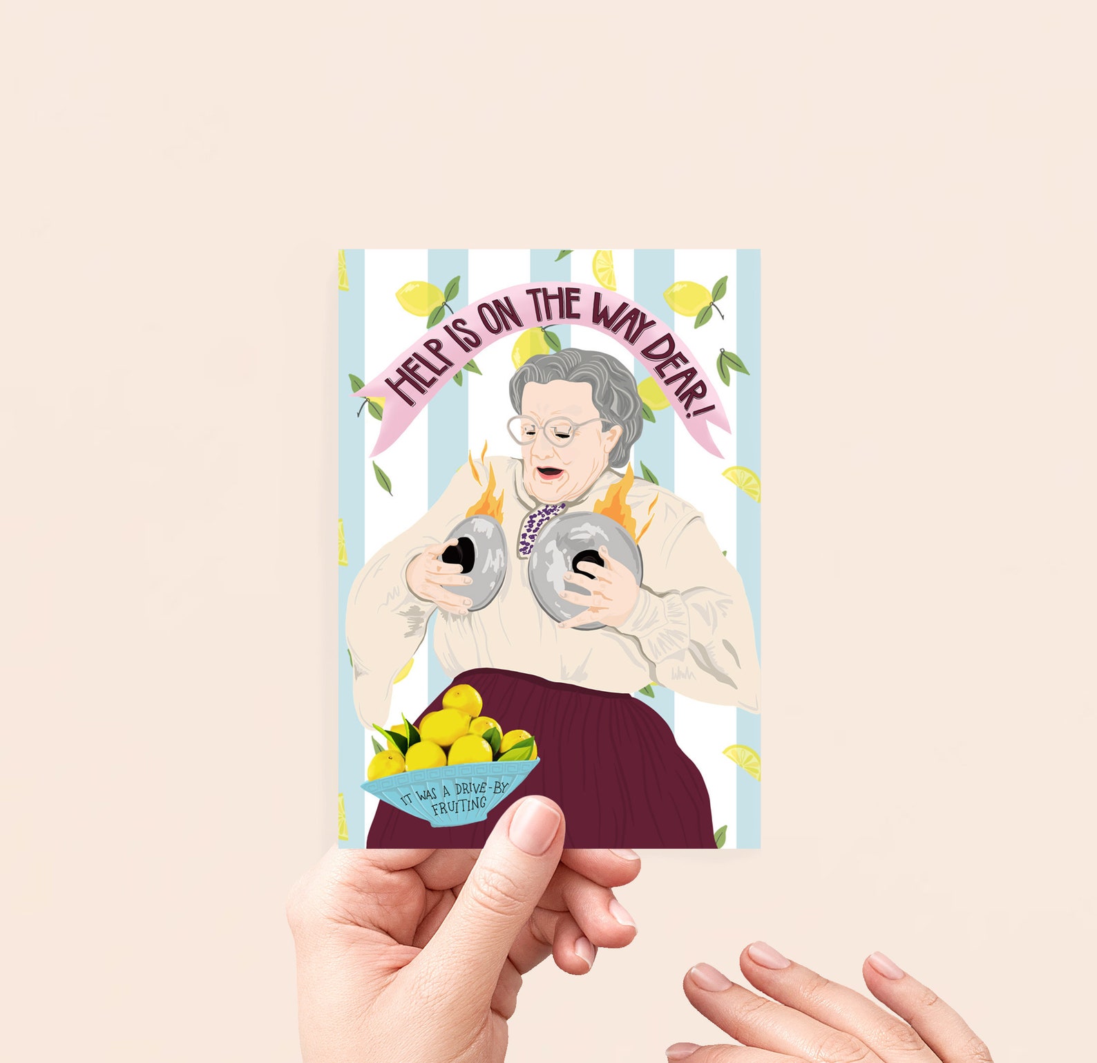 Mrs Doubtfire Funny Birthday Card. Film and Movie Lovers Will - Etsy