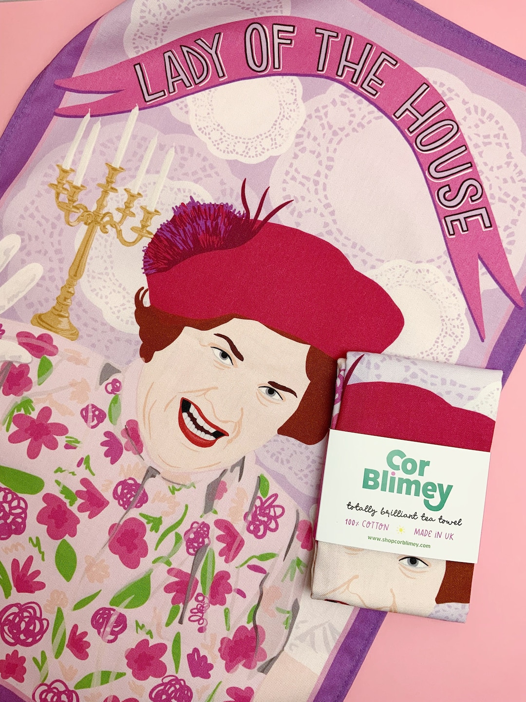 Mrs Bucket Lady of the House Teatowel Etsy UK