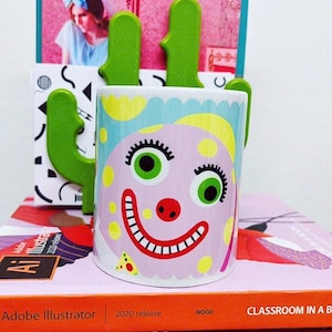 Mr blobby mug