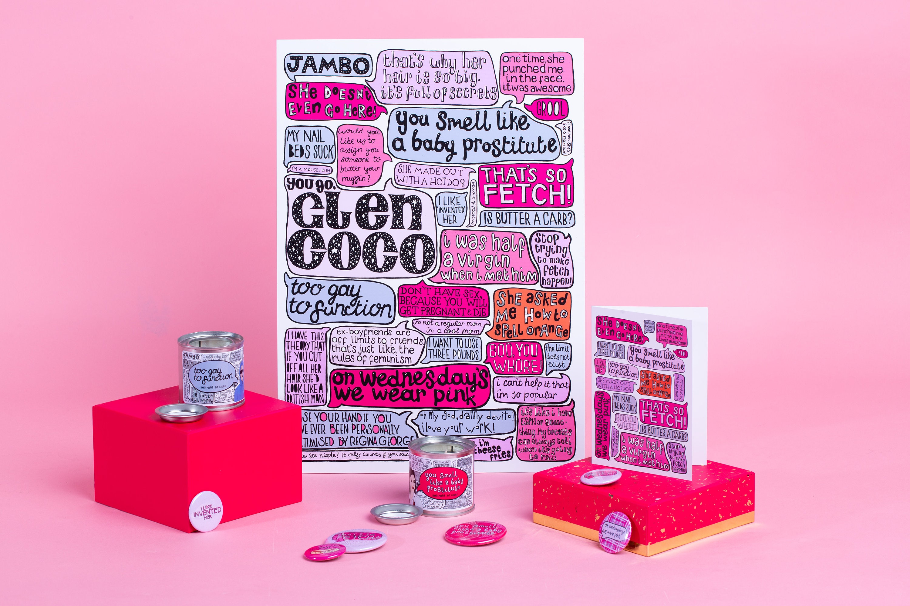 Clueless Filmzitate Plakat, Whatever, As If, Galentines, BFF Wandkunst -  Etsy Schweiz, image size:3000x2000