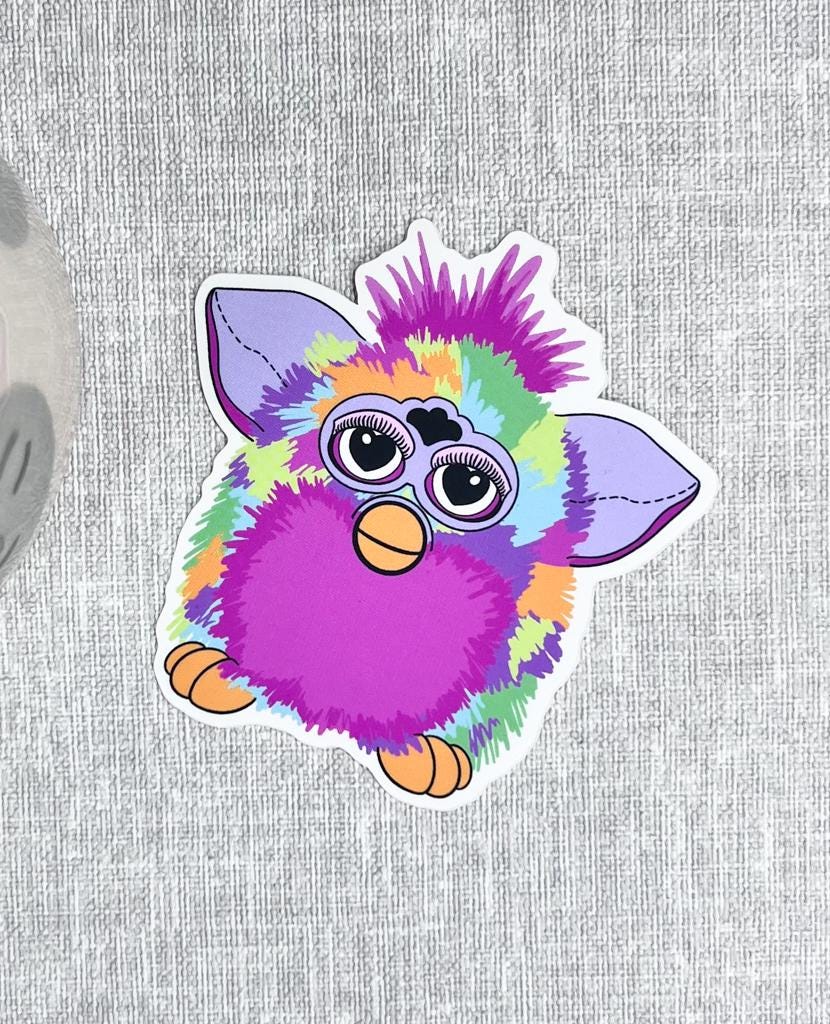 Furby Sticker, Matte Vinyl 80s 90s Nostalgia - Etsy Australia