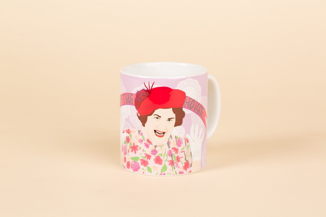 Mrs Bucket Funny Birthday Card. Lady of the House Greetings Etsy UK