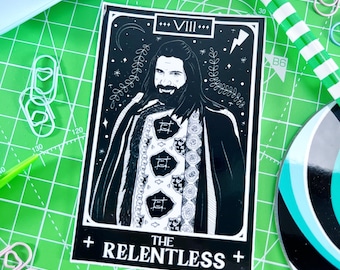 The Relentless, Nandor WWDITS Tarot Vampire Vinyl Sticker