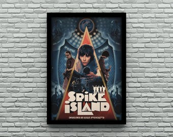 ストーン・ローゼズ スパイク・アイランド コンサート ポスター