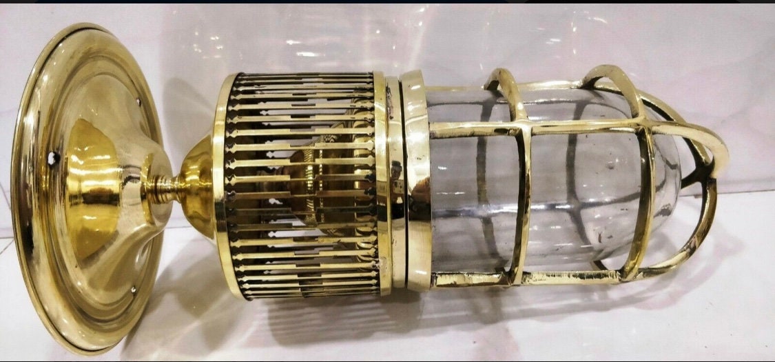 Nautische neue Schiff Marine massive Messing Montieren Decke | Etsy