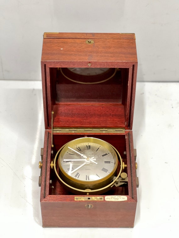 Antique marine shop chronometer