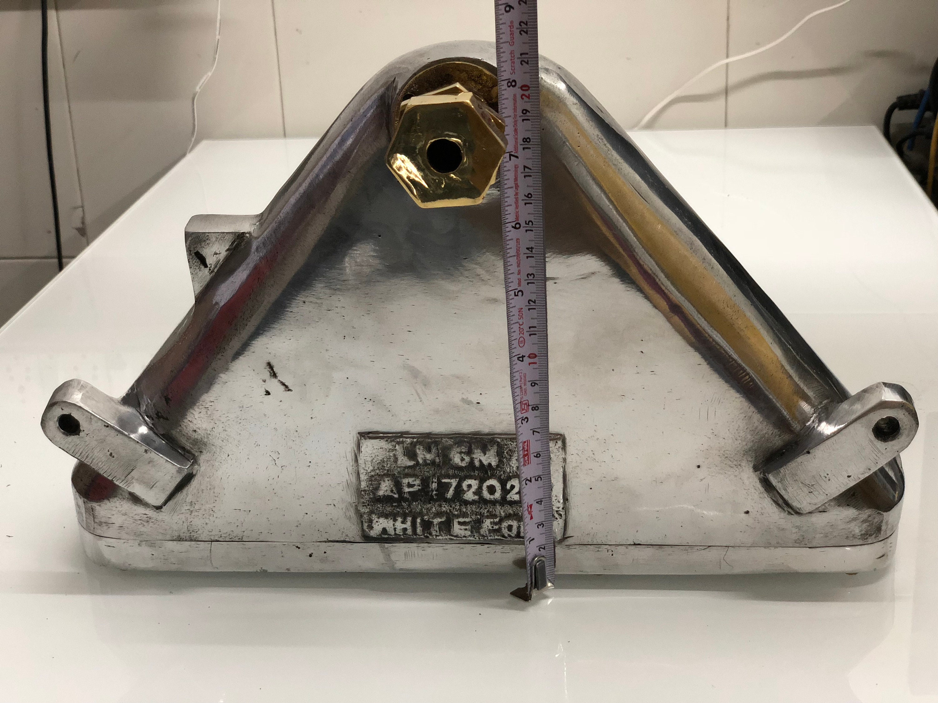 Maritime Modern Exterior Antique Indoor/ Outdoor/ Garage Wall Triangle ...