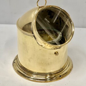 Original Authentic Retro Style Nautical Old Sestral Brass Metal Navigational Ship Compass