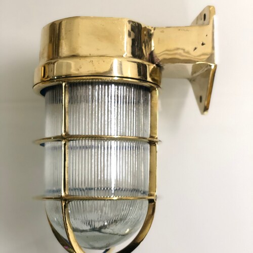 Easter Sale Authentic Antique shops Vintage Old Salvaged Solid Brass Passageway Swan Light