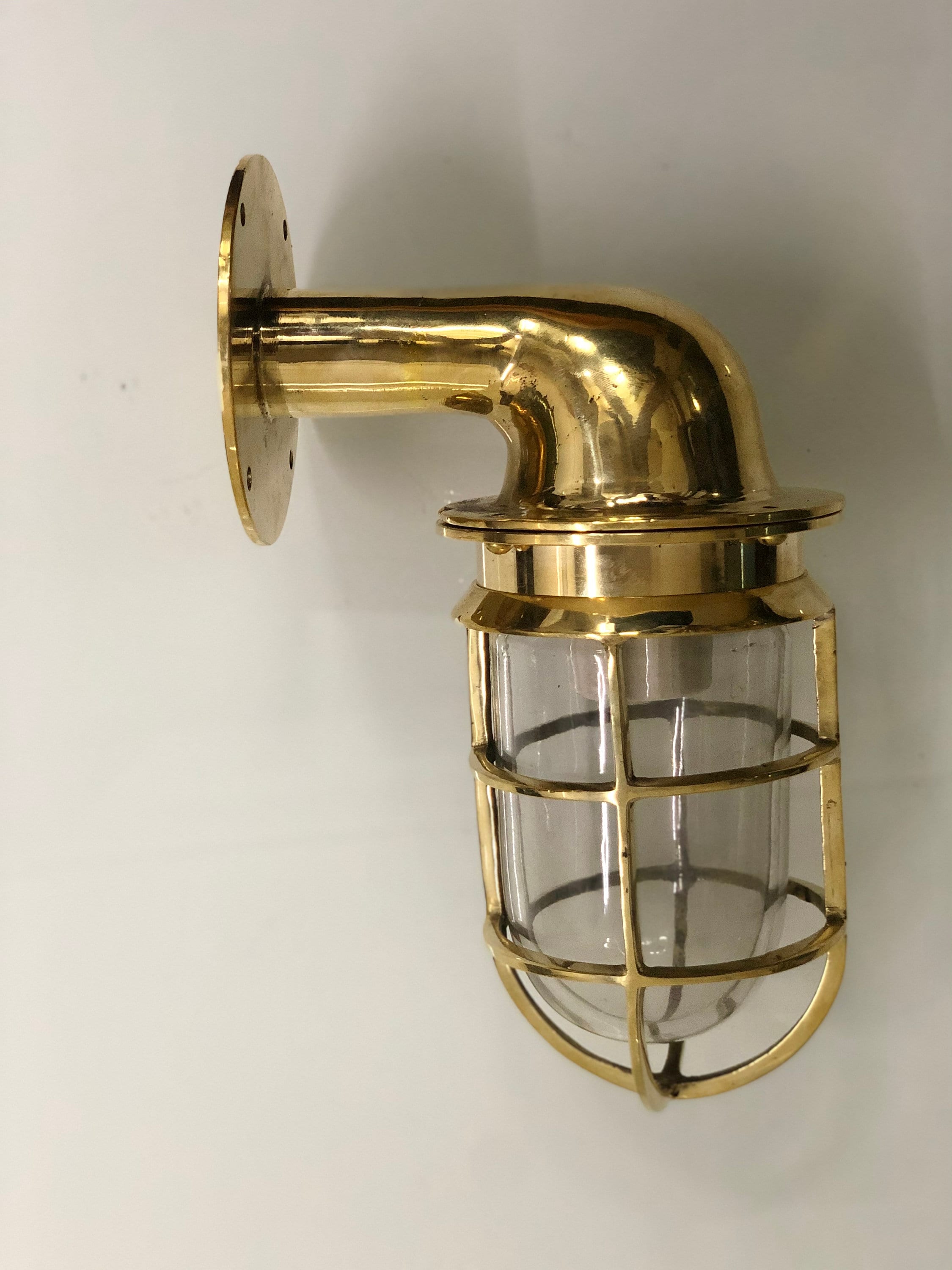 Nautical Ship Sconce Marine New Solid Brass Wall Swan Etsy