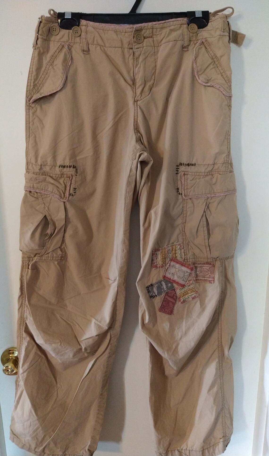 Vintage Abercrombie and Fitch patchwork cargo pants | Etsy