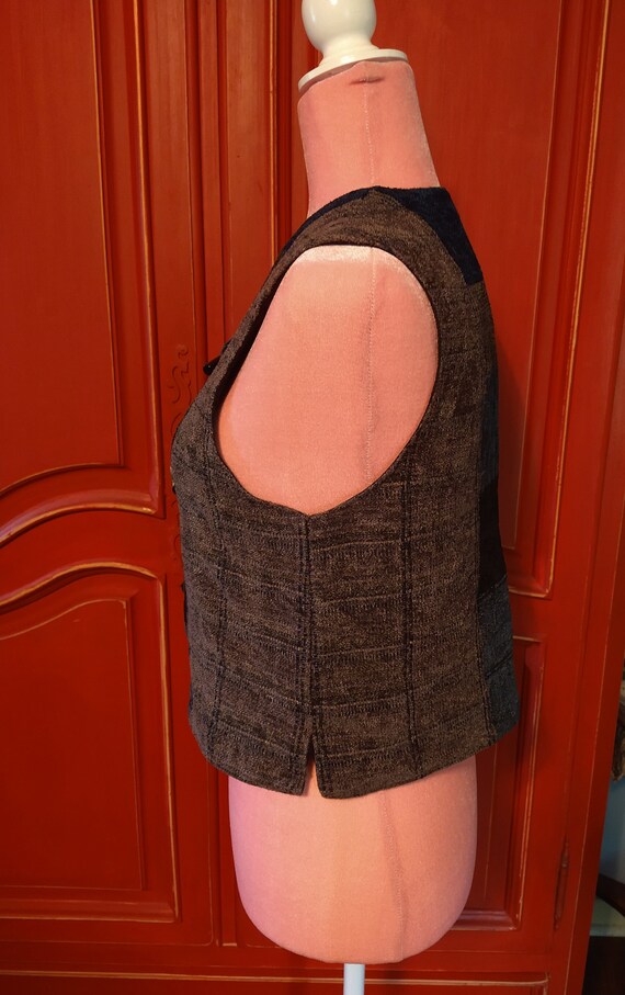 Unique Patchwork vest - image 6