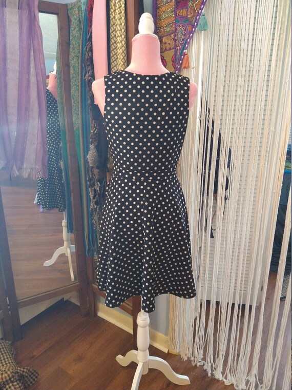 Women's polka dot mini dress - image 2