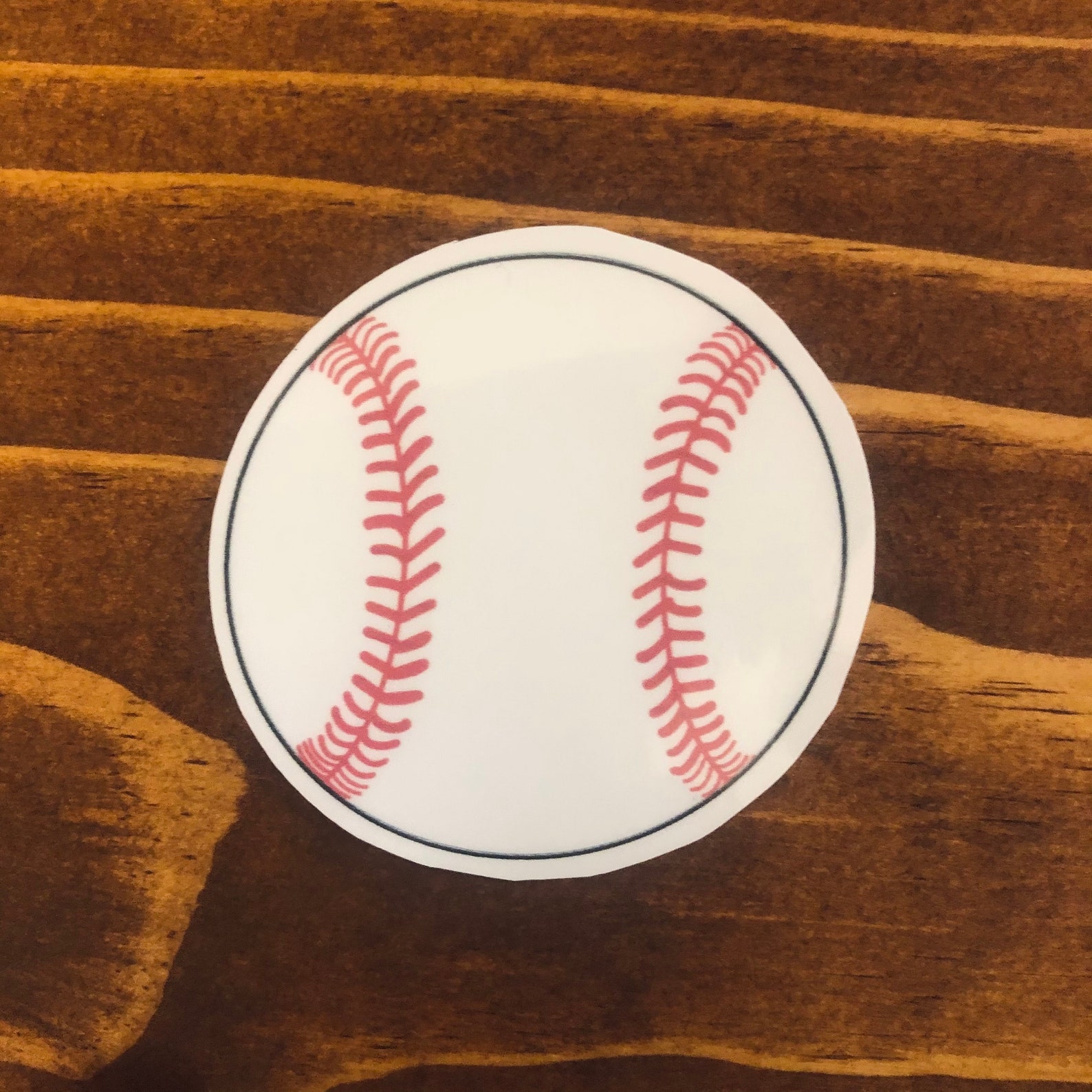 Baseball Sticker / Vinyl Decal / Waterproof Etsy UK