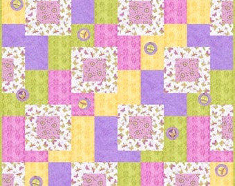 Bolle di speranza 61 X 61 pollici Modello trapuntato da appendere alla parete, plaid, download PDF