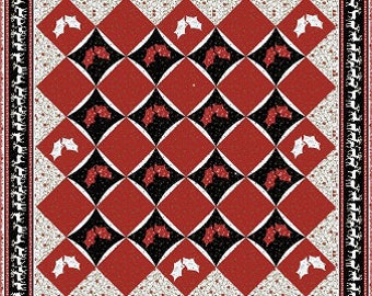 Un Agrifoglio di Natale 67 X 67 pollici