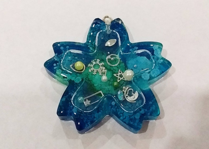 Resin Shaker Keychain Star Keychains Alcohol Ink Shaker Etsy