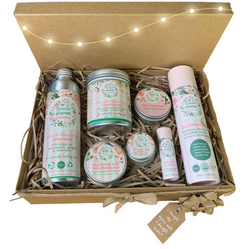 The Eco Favourites Box Set, Vegan Friendly, Cruelty Free, Plastic Free, Palm Oil Free, Luxury Gift Set, Eco Friendly Gifts image 1