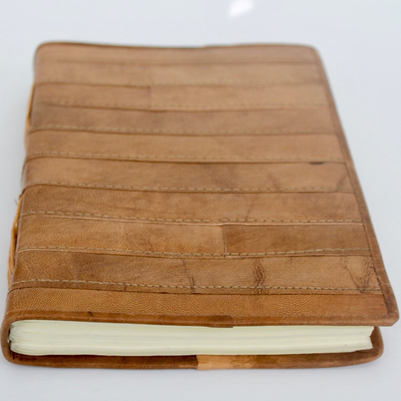 Rustic Brown Leather Journal Handmade Blank Sketchbook | Etsy