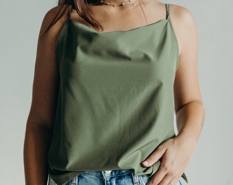 Cowl Neck Cami | Margo Paige