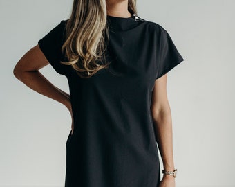 Mock Neck Dress | Margo Paige