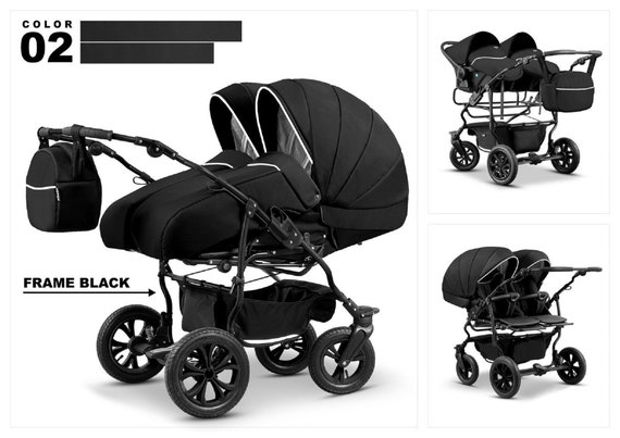 twin pram travel system