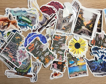 Handgefertigte Vinylaufkleber | Künstlergalerie | Originalkunstwerke