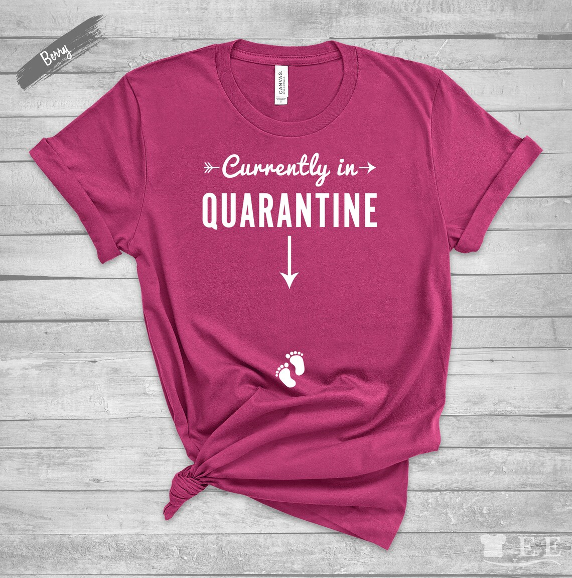 quarantine pregnancy shirt