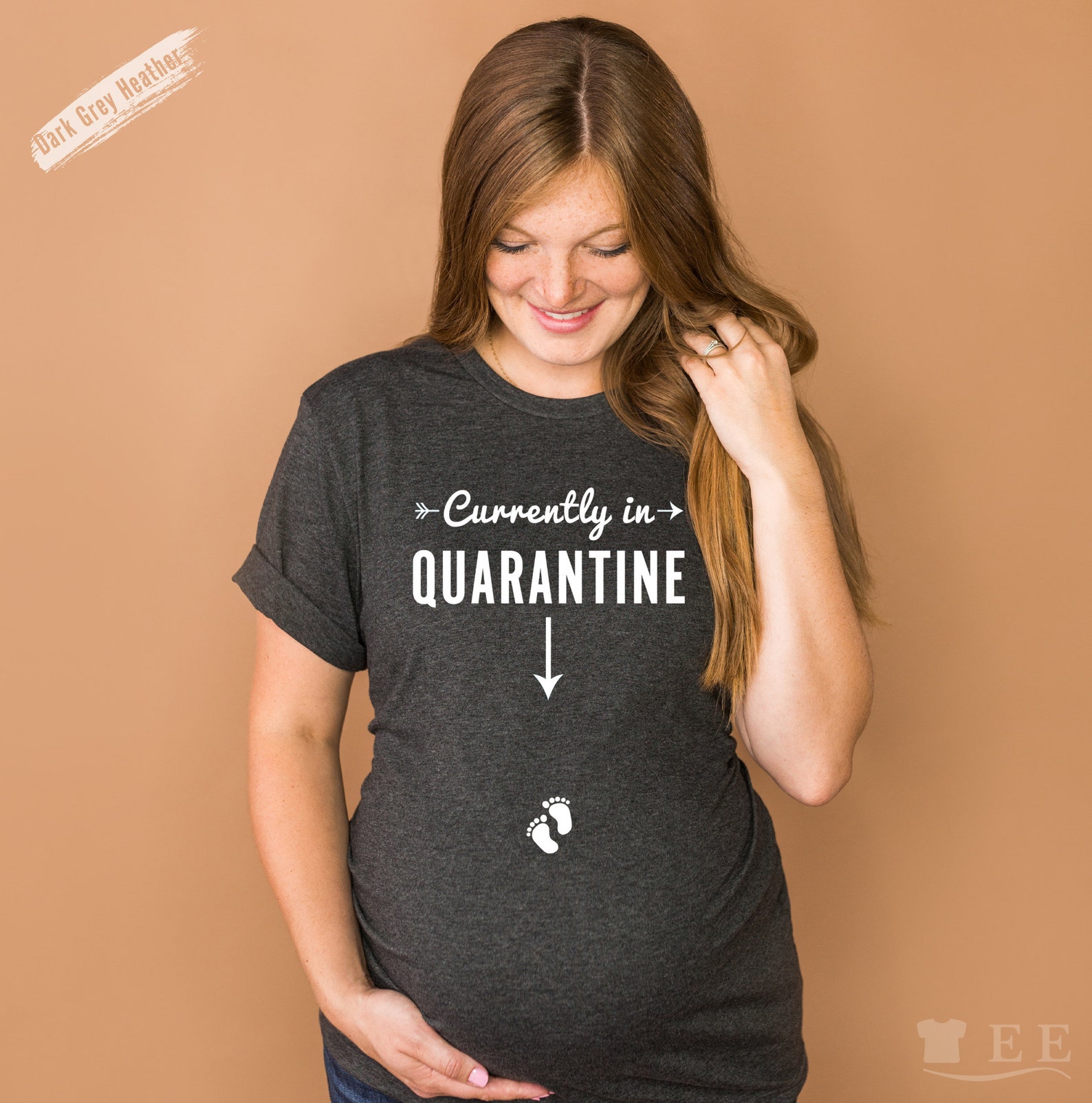 quarantine pregnancy shirt