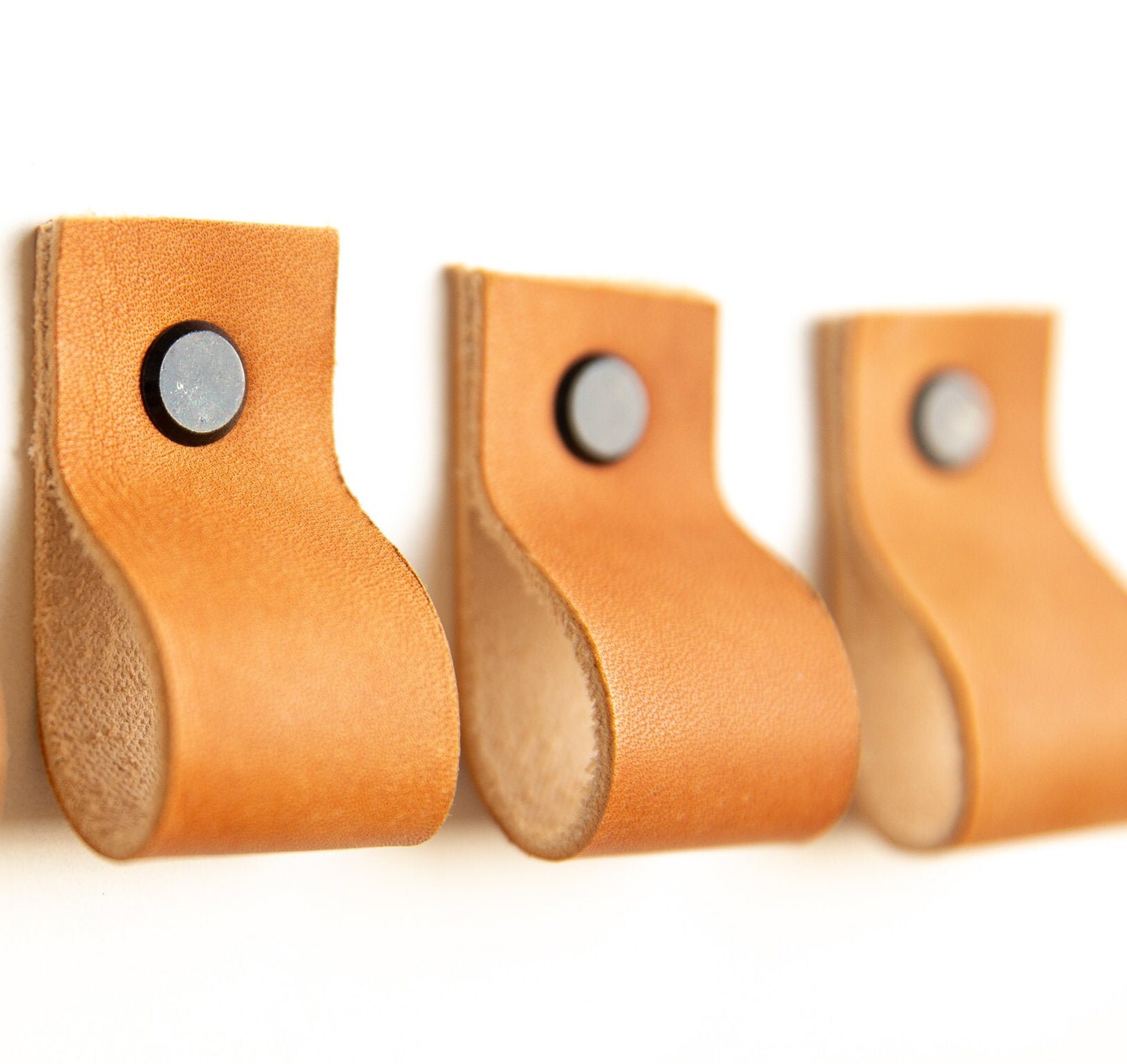 Leather Handles Leather Pulls Leather Drawer Pulls Leather Etsy