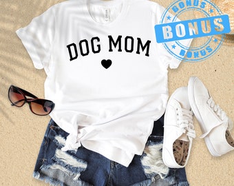Dog Mom Shirt, Cute Free Paw Necklace, Dog Mom Tee, Dog Lover Gift, Gift for Dog Mom, Gift for Dog Lover, Dog Mama Shirt, Dog Mom, Dog Moms,