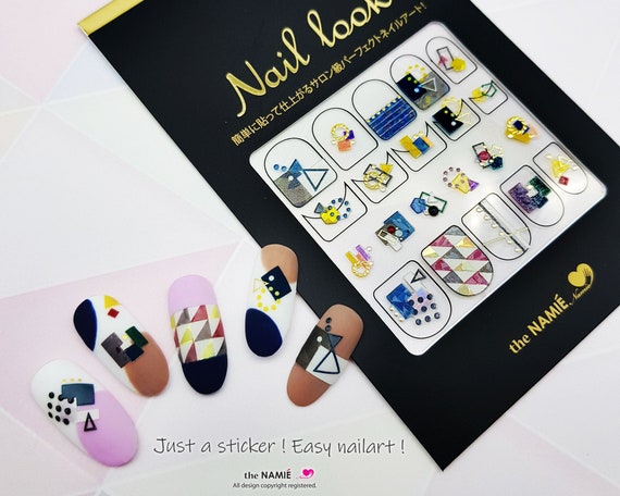 3d Nail Art Stickers Nail Look All In One Decoration Etsy