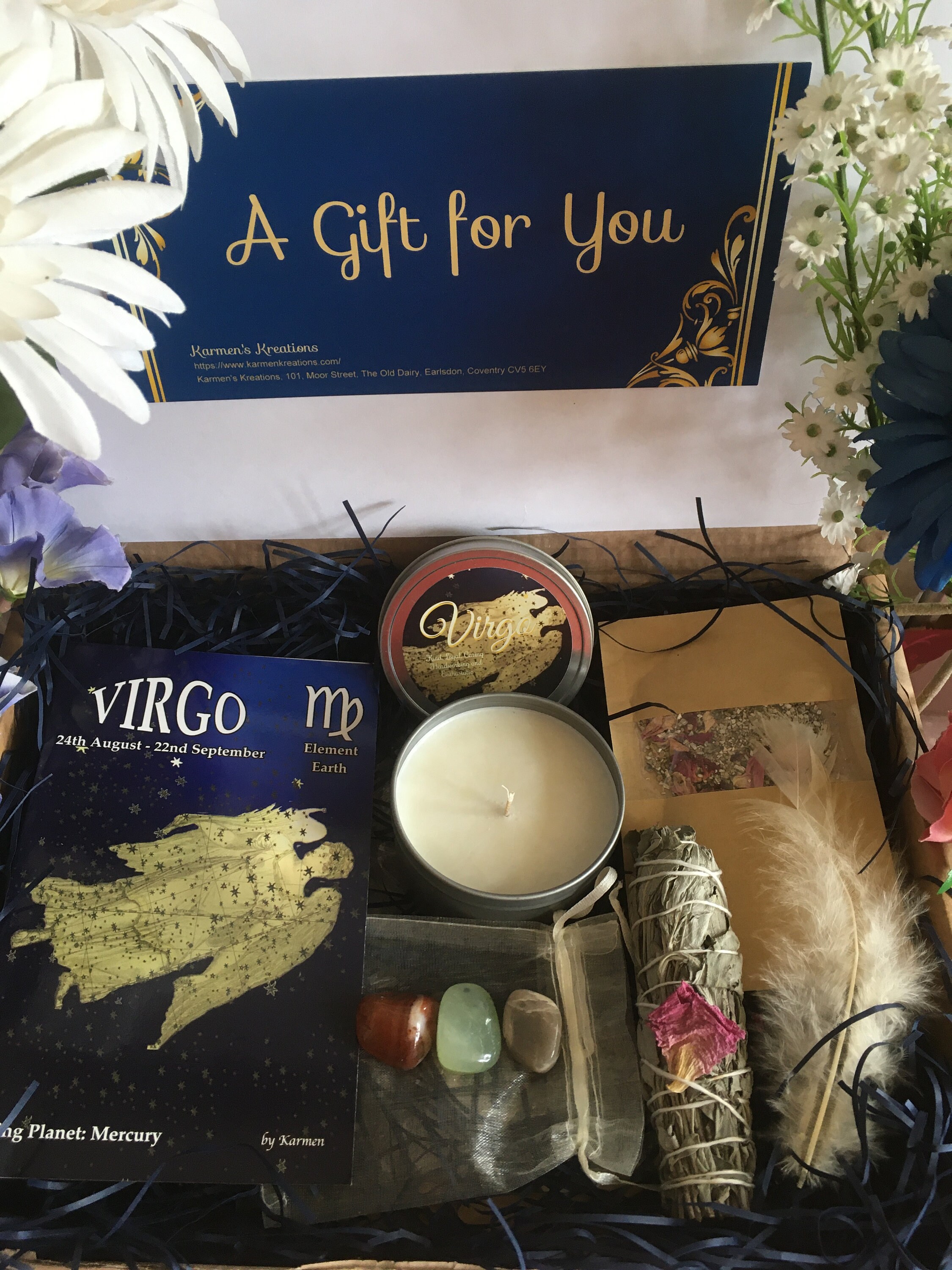 Virgo Gift Set Virgo Birthday Gift Birthday Gift Sets Happy Etsy