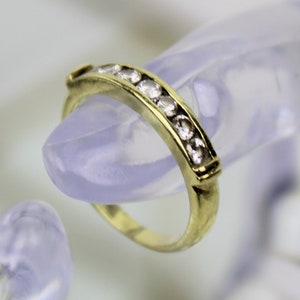 Vintage Diamond Ring, 750 yellow gold