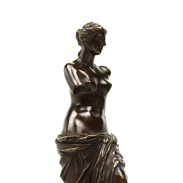 Antike Bronze Skulptur, Venus von Milo, Aphrodite, 26 cm (Antique bronze sculpture, Venus de Milo, Aphrodite, 26 cm)