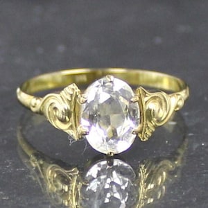 Vintage Gold Ring from the 1940s/1950s, 333 yellow gold