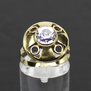 Antique Gold Ring, 333 yellow gold, 1930s