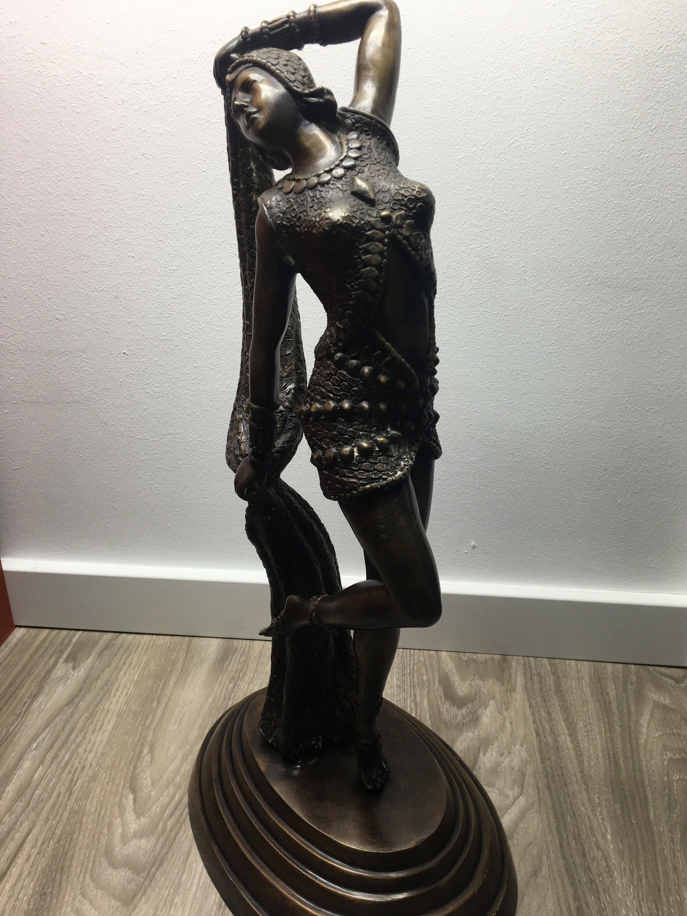antique bronze figure