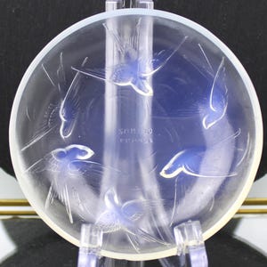 Small Art Deco Opal Glass Bowl, Sabino France, circa 1920