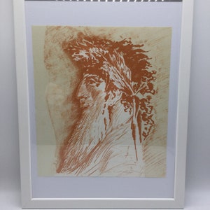 Limited color lithograph, Prof. Ernst Fuchs, signed
