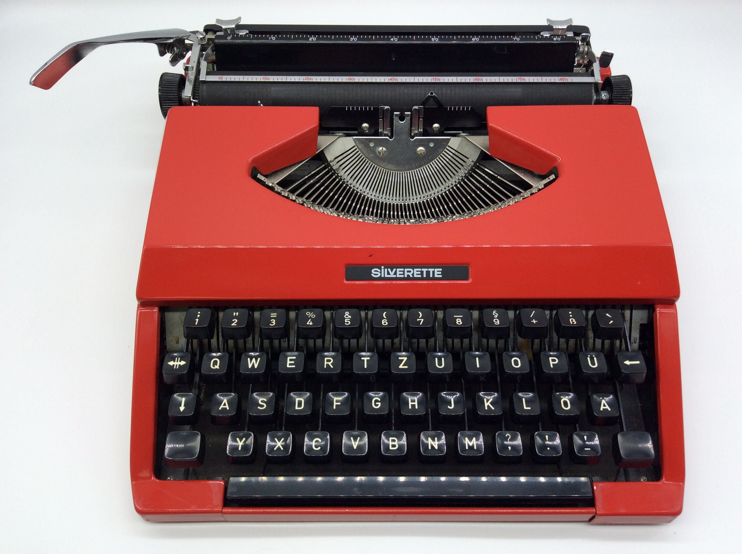 Vintage Typewriter Seiko Silverette 1960s -