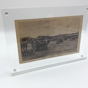 Postal de 1918, Quartel de Artilharia Celle, recém-emoldurado (Cartão postal de 1918, Quartel de Artilharia Celle/Alemanha, recém-emoldurado)